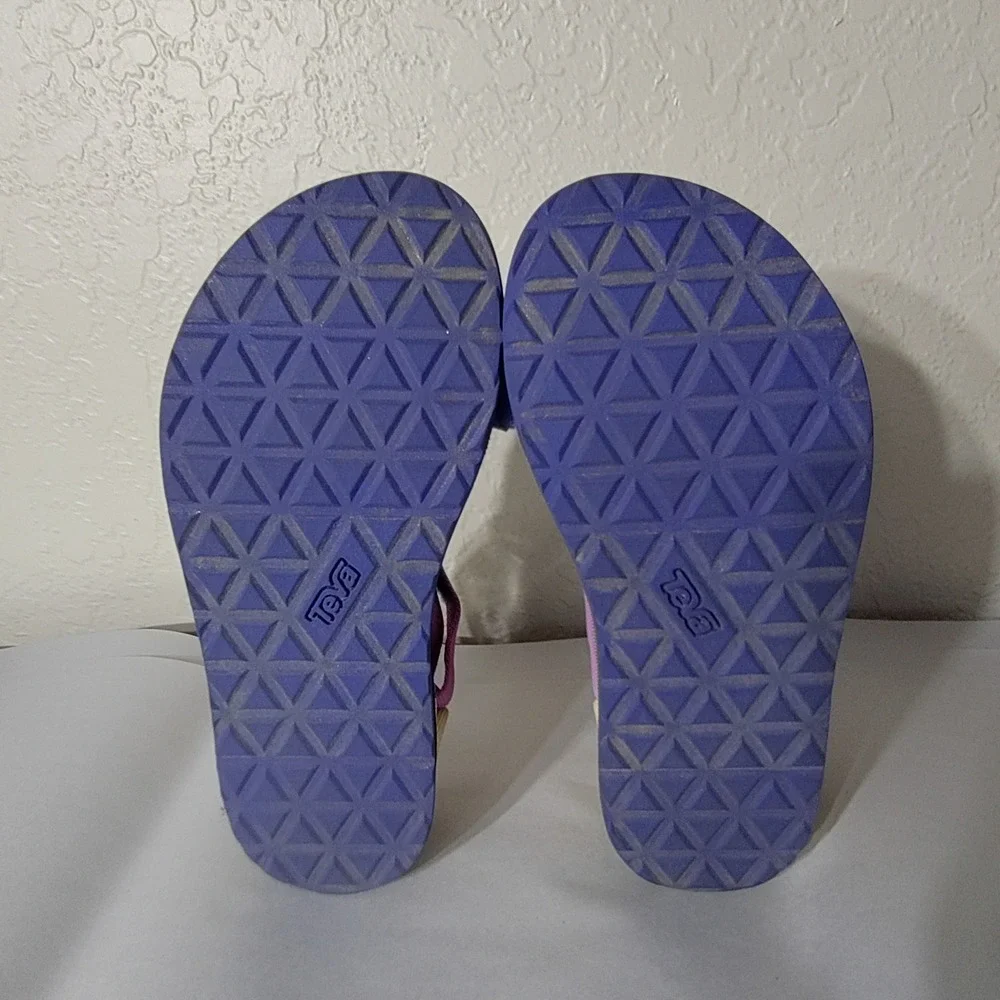 Teva Kids Original Universal Multi Color Block Sport Sandals Size 7 1003987K
